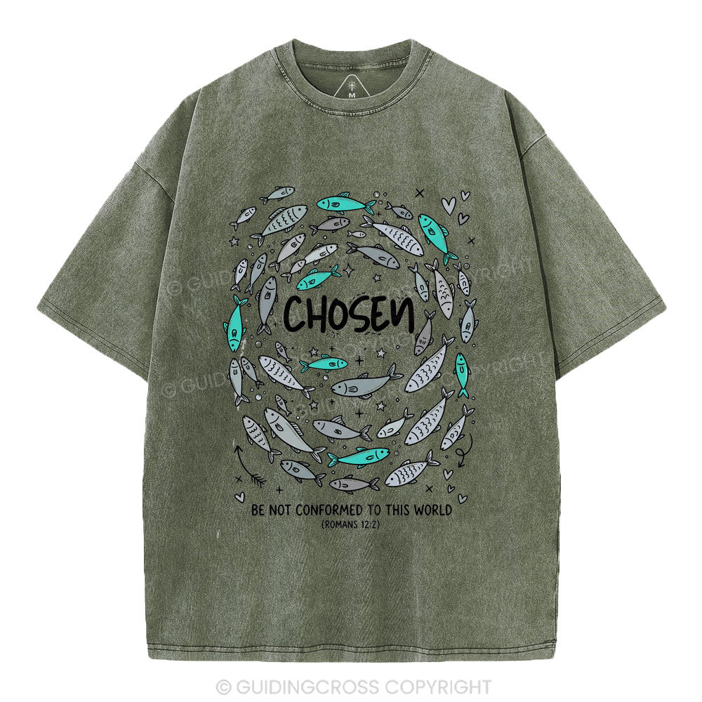 Chosen Christian Washed T-Shirt