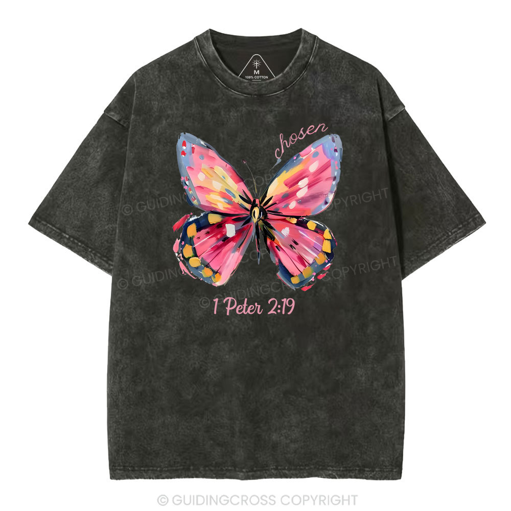 Chosen Christian Washed T-Shirt