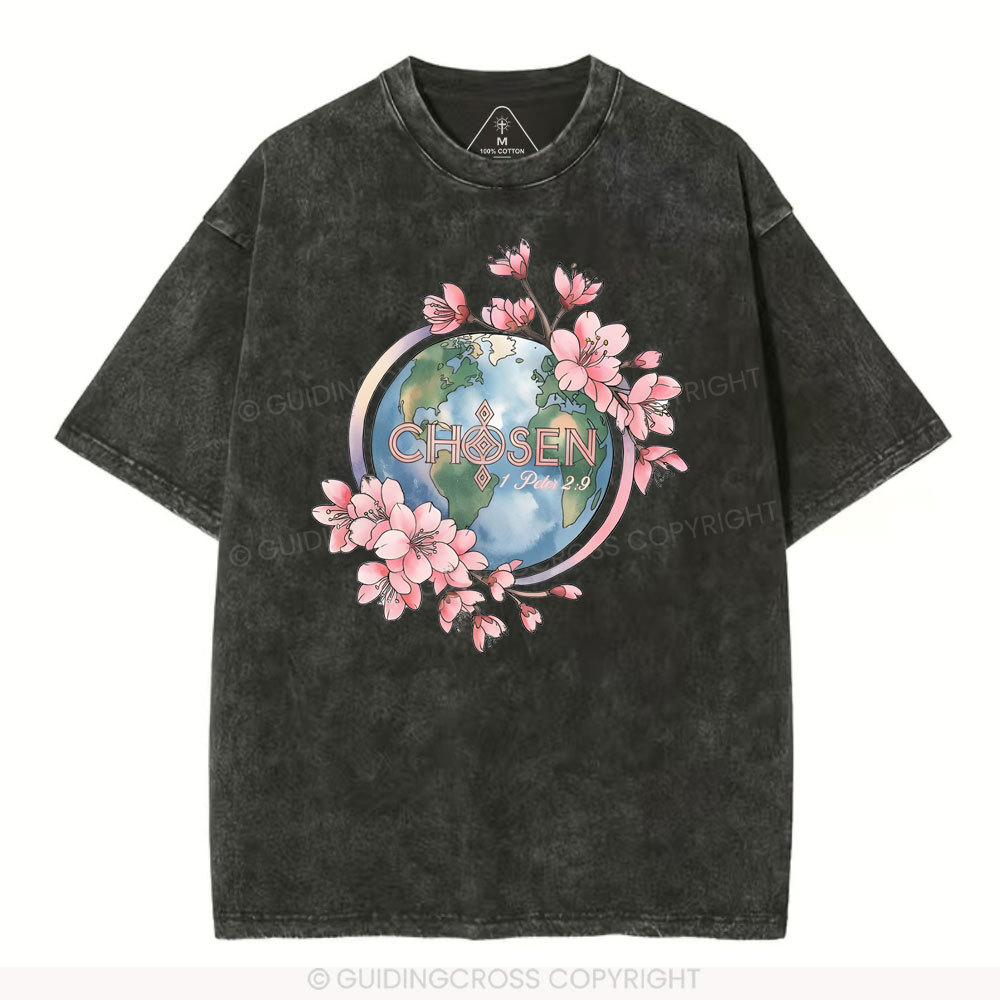 Chosen Christian Washed T-Shirt