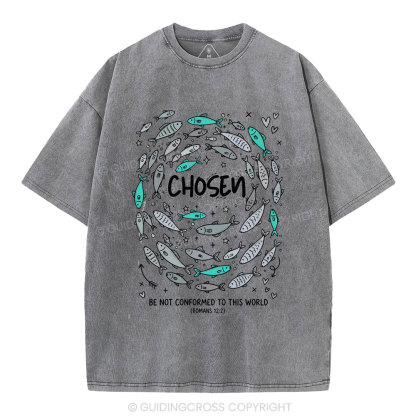 Chosen Christian Washed T-Shirt