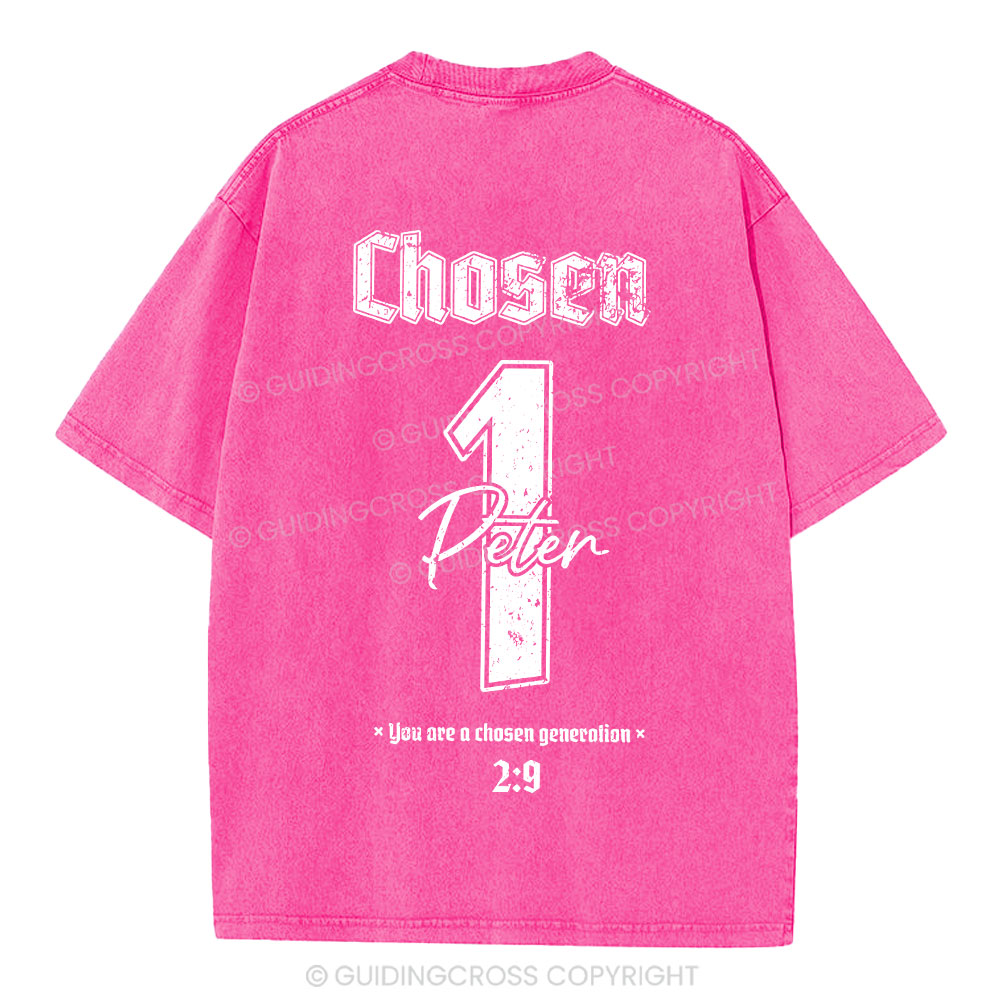Chosen Chrsitian Washed T-Shirt