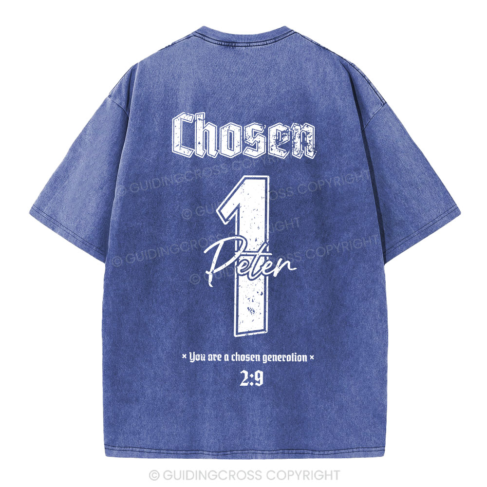 Chosen Chrsitian Washed T-Shirt