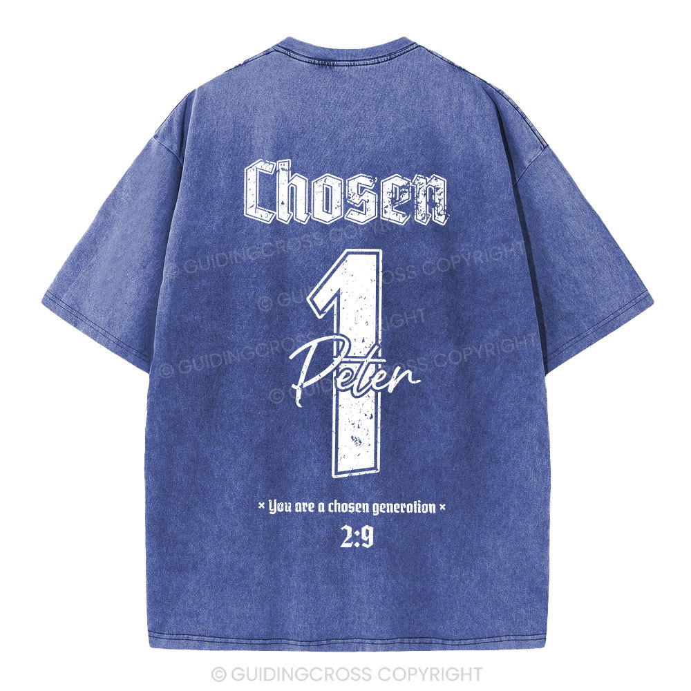 Chosen Chrsitian Washed T-Shirt