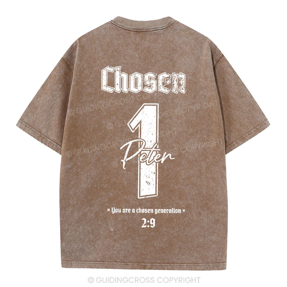 Chosen Chrsitian Washed T-Shirt