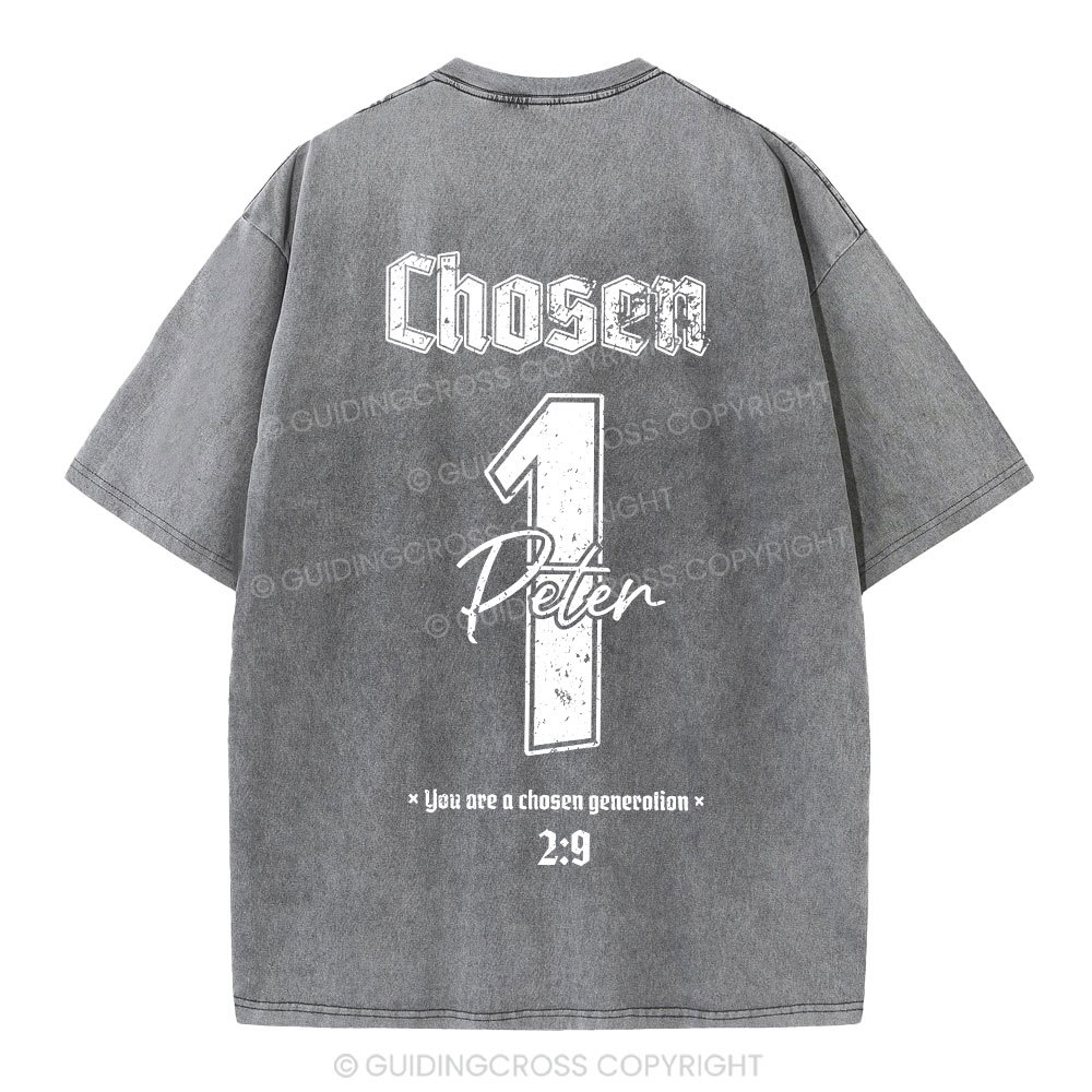 Chosen Chrsitian Washed T-Shirt