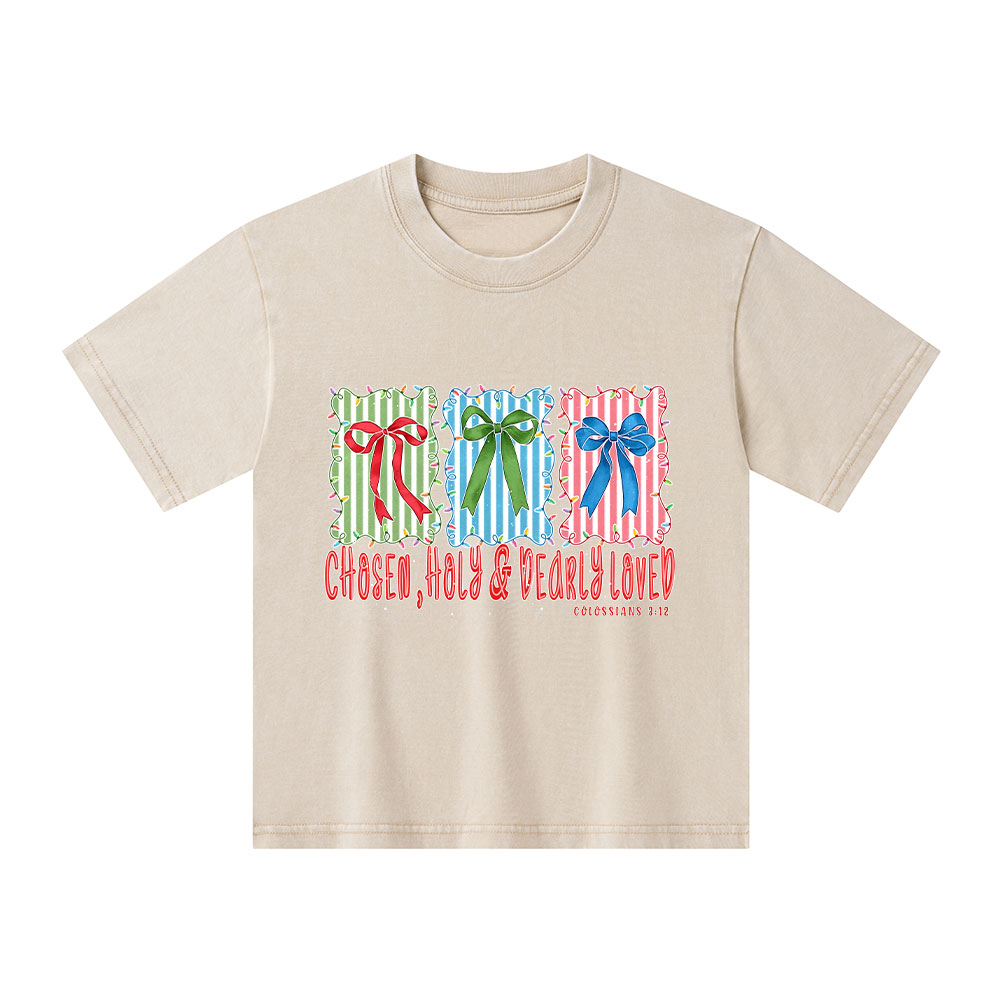 Chosen Hope And Darely Loved Kid Washed T-Shirt