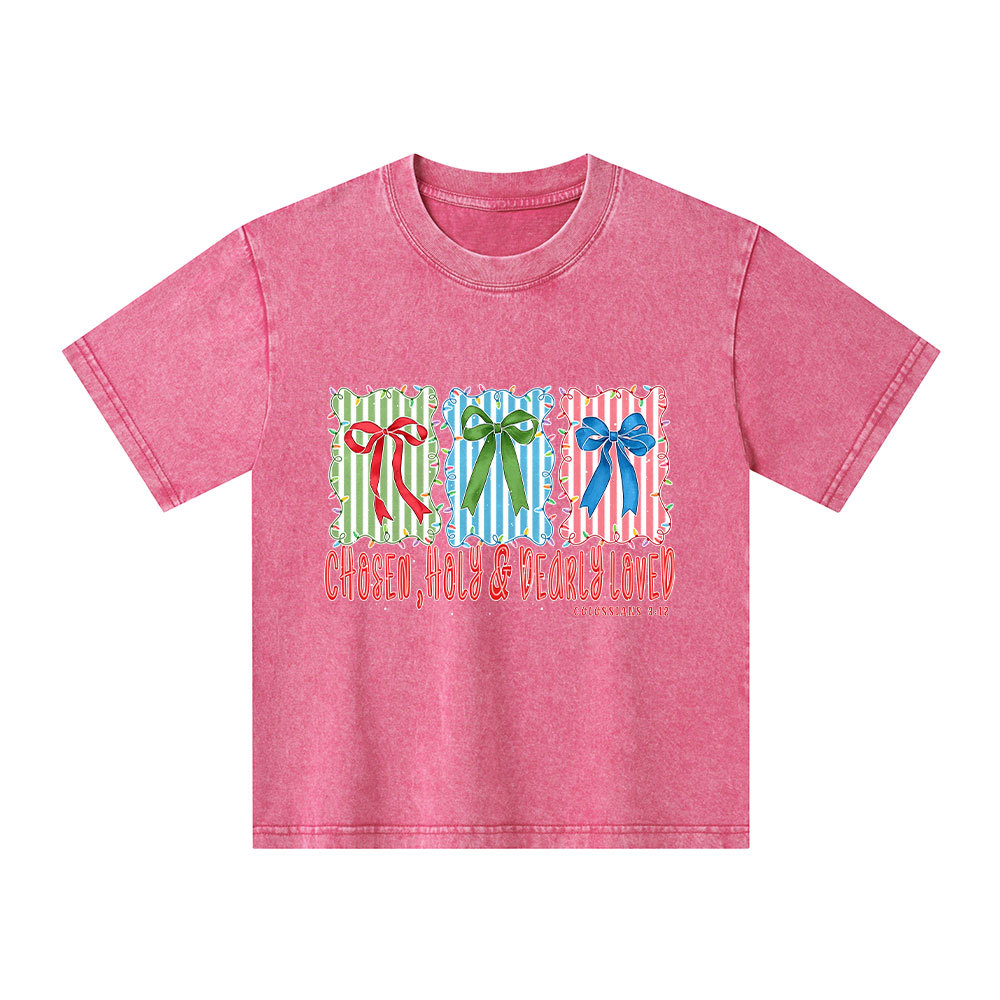 Chosen Hope And Darely Loved Kid Washed T-Shirt