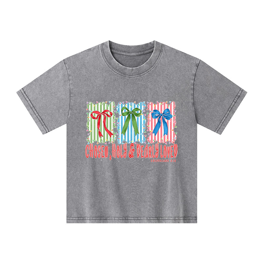 Chosen Hope And Darely Loved Kid Washed T-Shirt