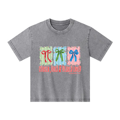 Chosen Hope And Darely Loved Kid Washed T-Shirt