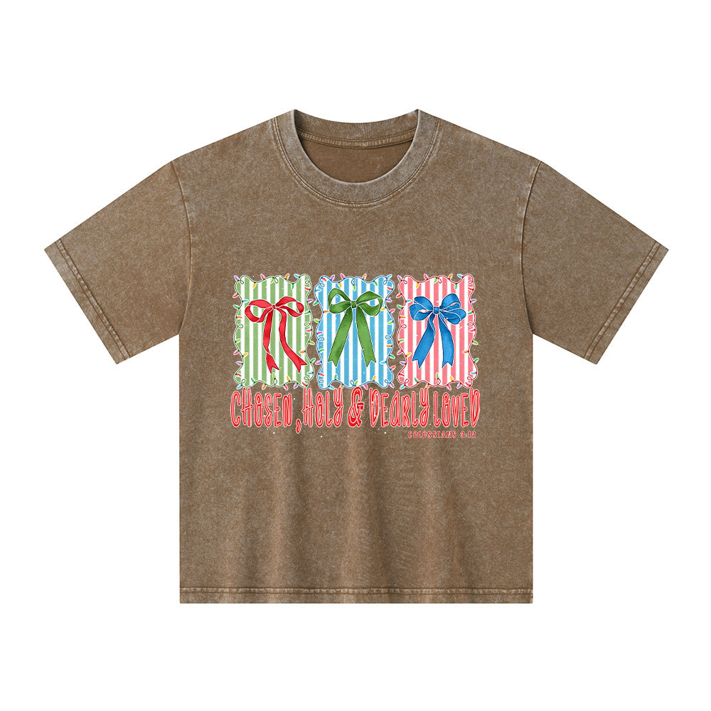 Chosen Hope And Darely Loved Kid Washed T-Shirt