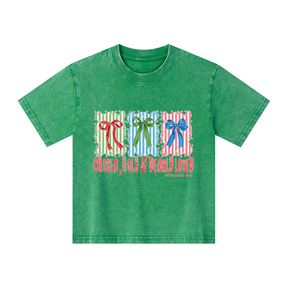 Chosen Hope And Darely Loved Kid Washed T-Shirt