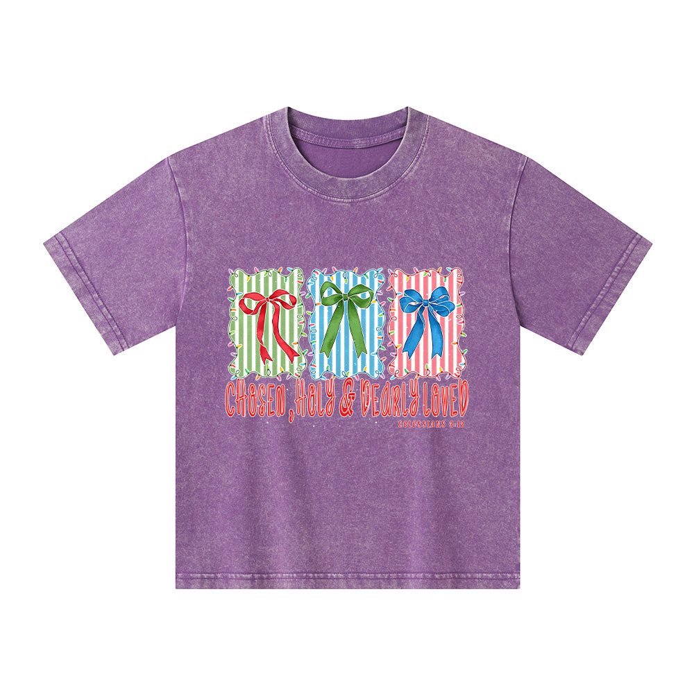 Chosen Hope And Darely Loved Kid Washed T-Shirt