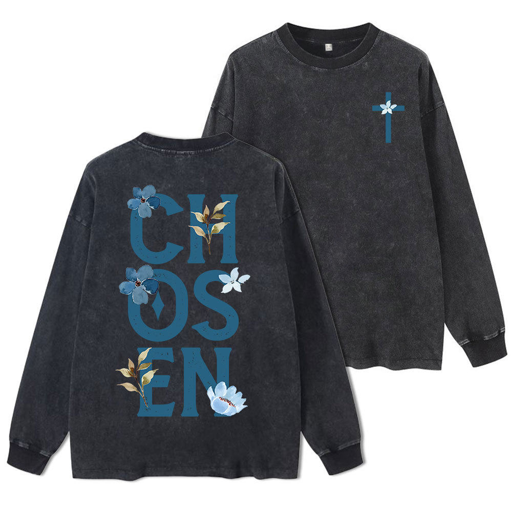 Chosen Washed Long Sleeve T-Shirt
