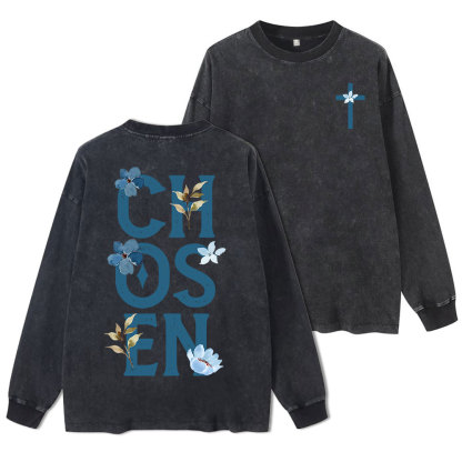 Chosen Washed Long Sleeve T-Shirt