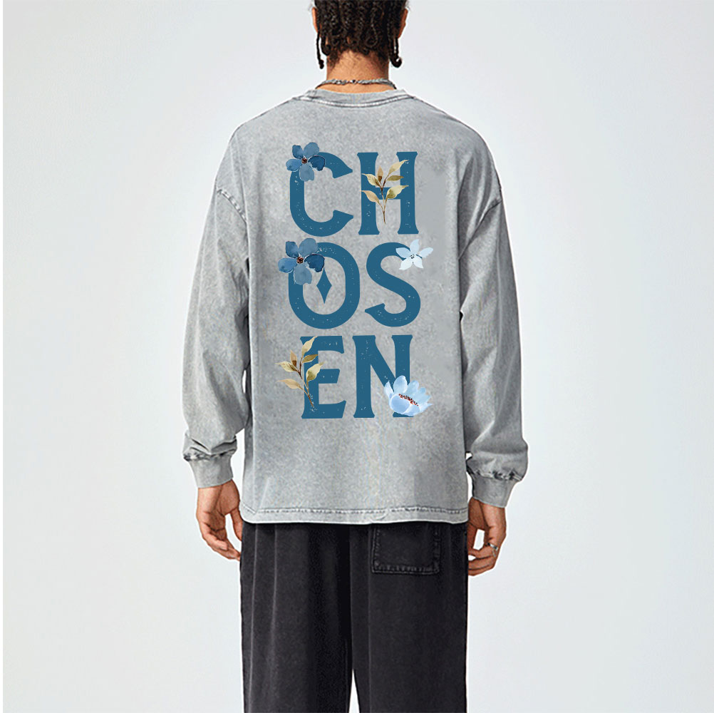 Chosen Washed Long Sleeve T-Shirt