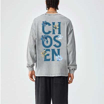 Chosen Washed Long Sleeve T-Shirt