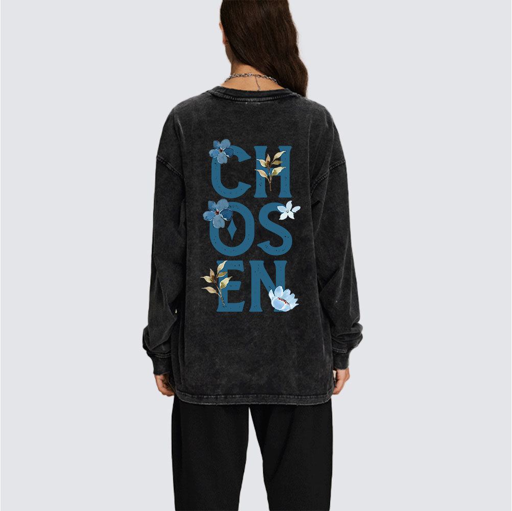 Chosen Washed Long Sleeve T-Shirt