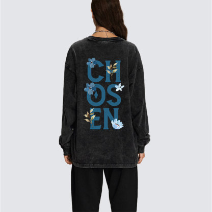 Chosen Washed Long Sleeve T-Shirt