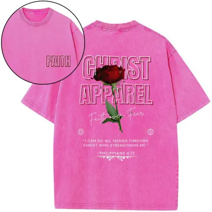 Christ Apparel Christian Washed T-Shirt