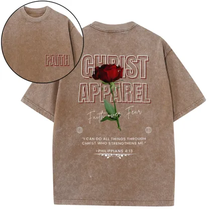 Christ Apparel Christian Washed T-Shirt
