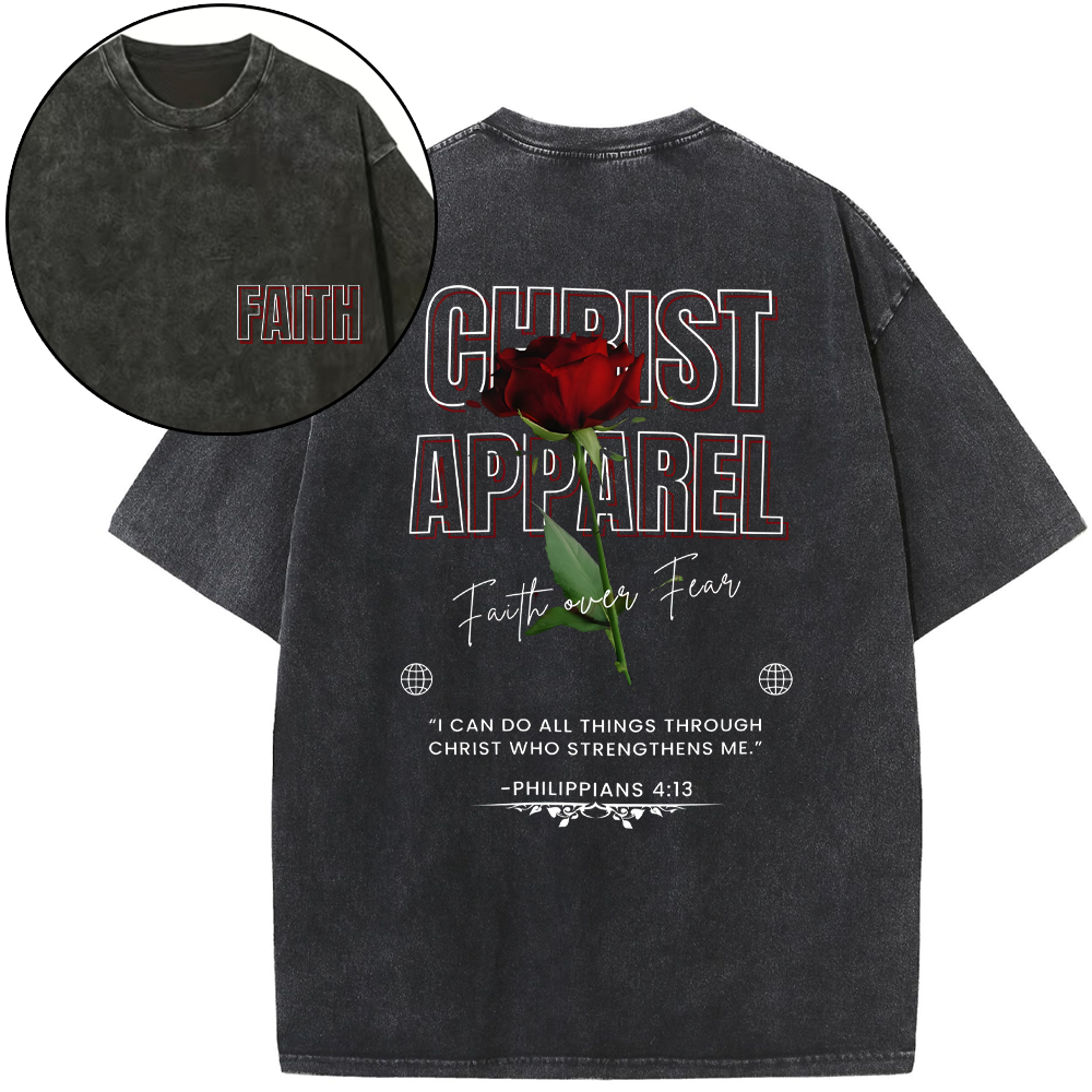 Christ Apparel Christian Washed T-Shirt