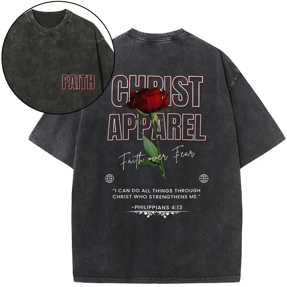 Christ Apparel Christian Washed T-Shirt