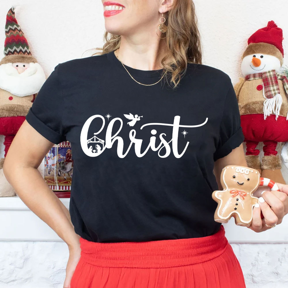 Christ Christian Christmas T-Shirt
