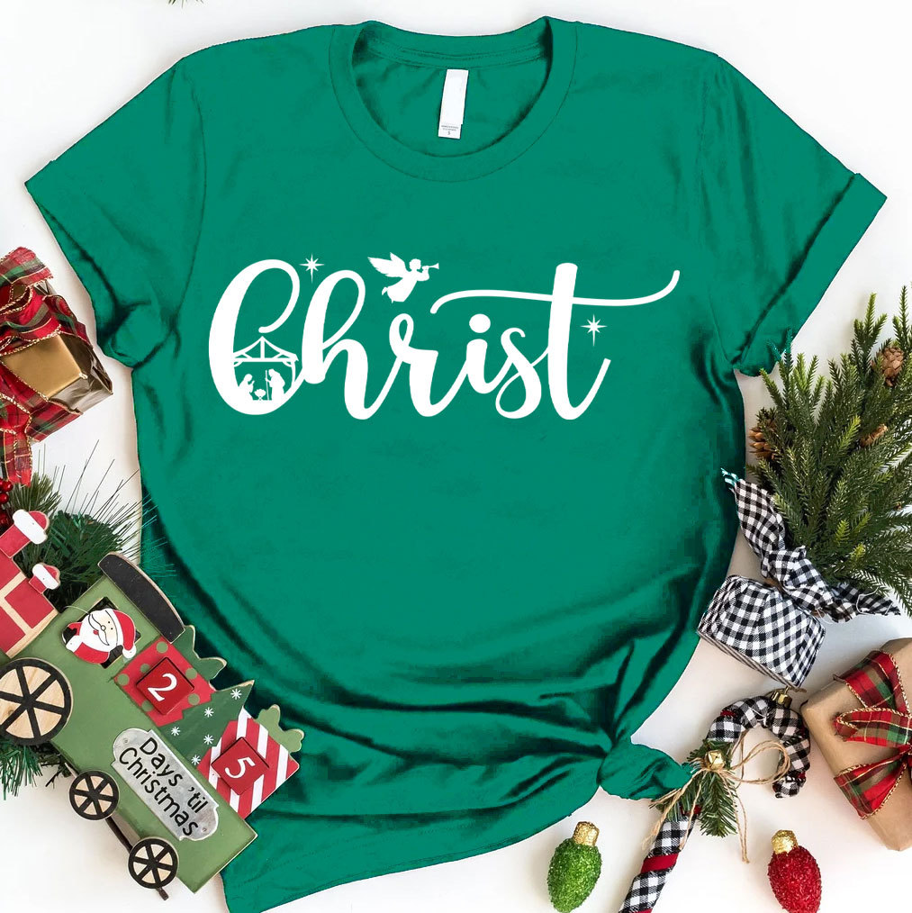 Christ Christian Christmas T-Shirt