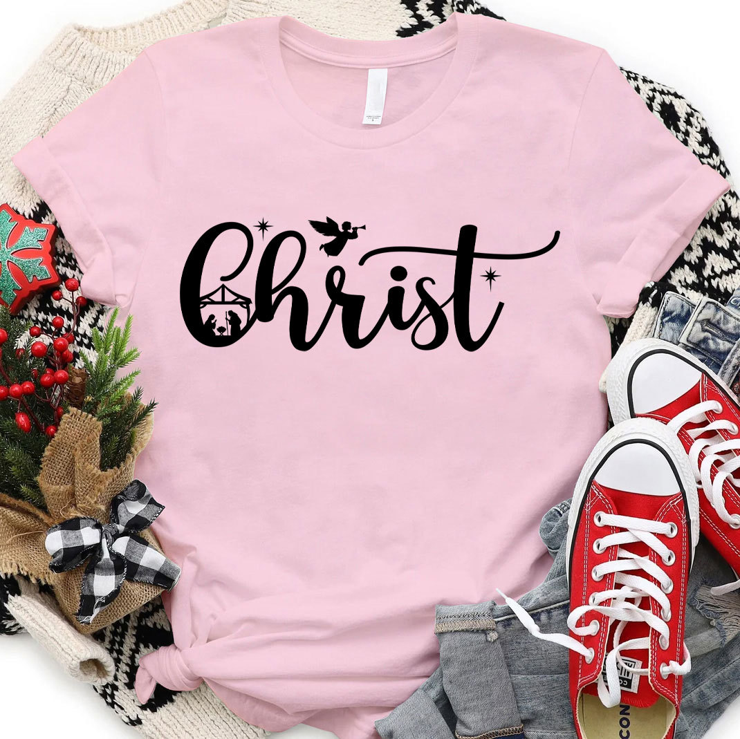 Christ Christian Christmas T-Shirt
