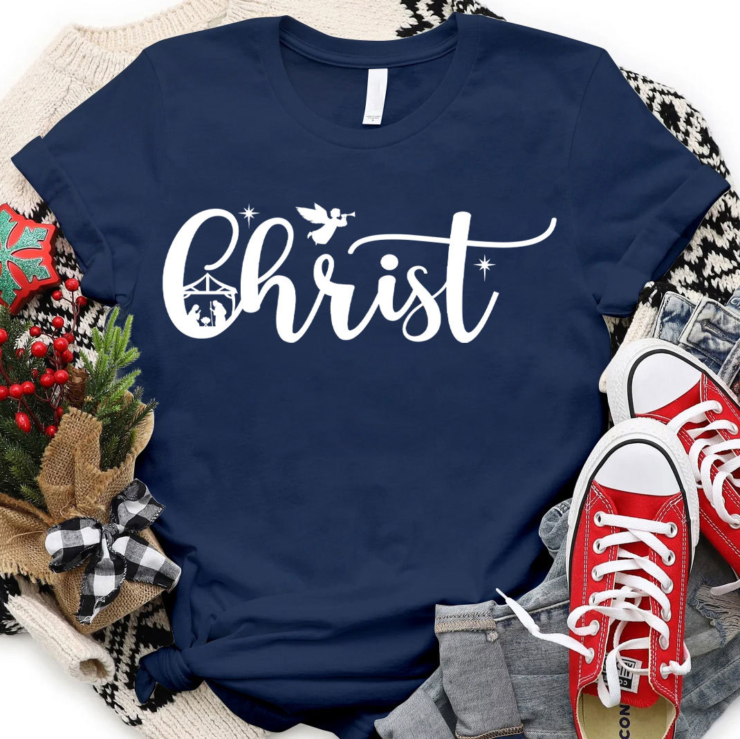 Christ Christian Christmas T-Shirt