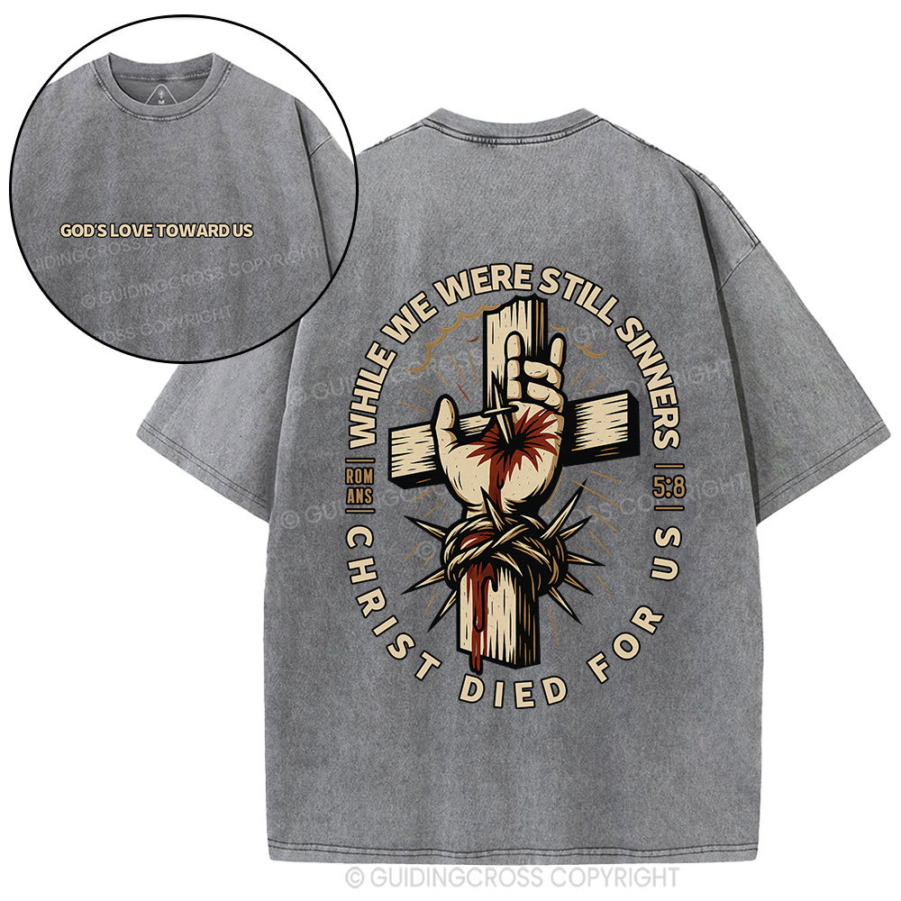 New-Sample Christian Washed T-Shirt Sale - GuidingCross