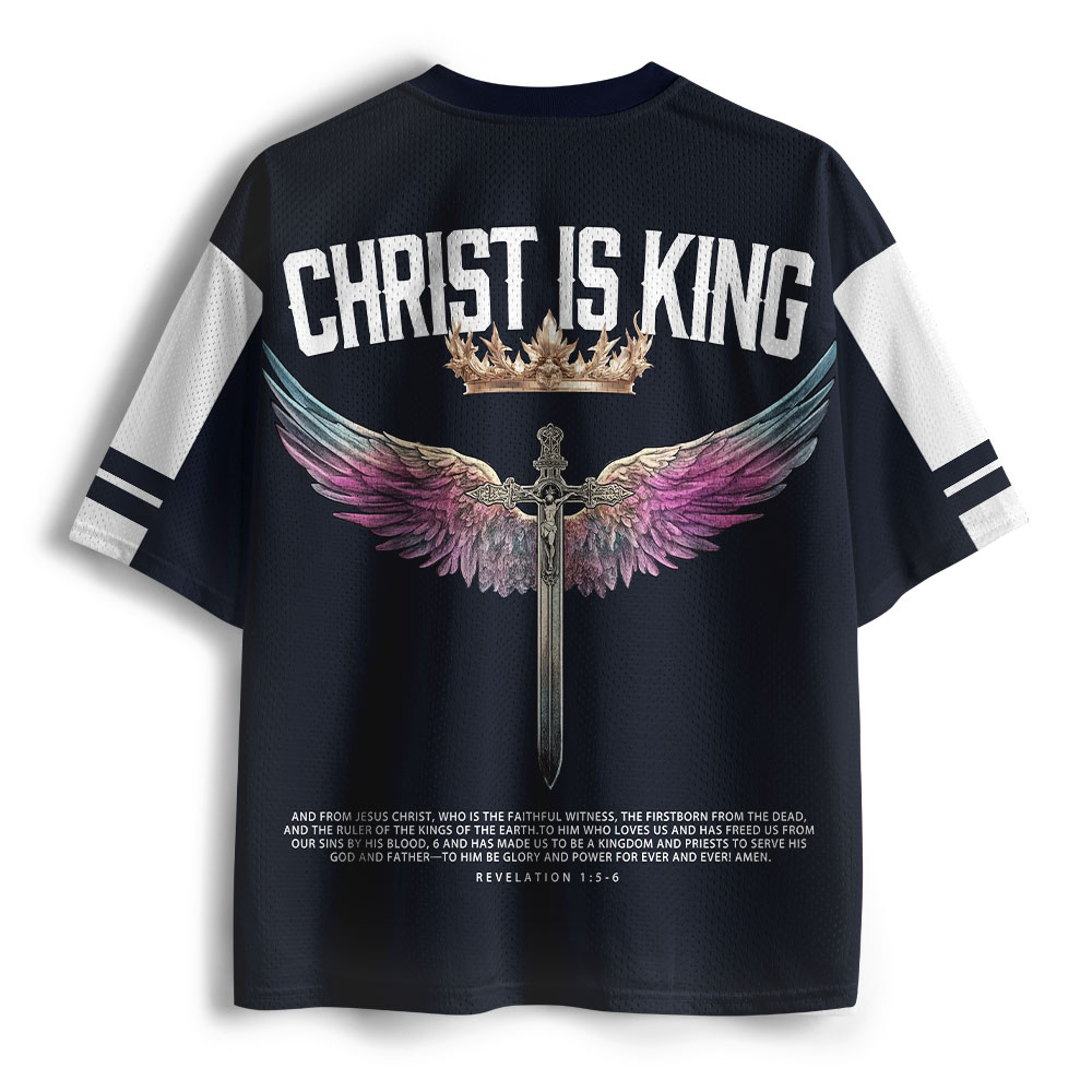 Christ Is King Christian Mesh Jersey