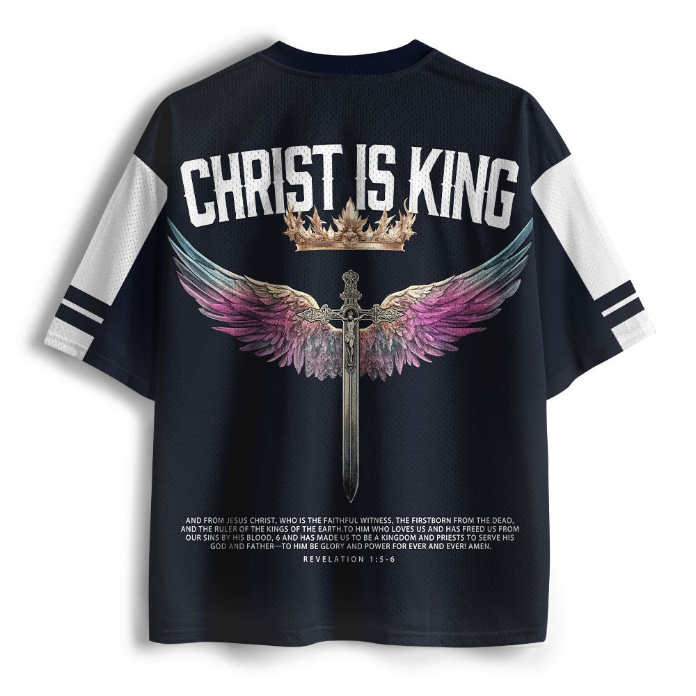 Christ Is King Christian Mesh Jersey