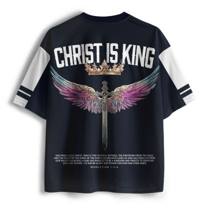 Christ Is King Christian Mesh Jersey