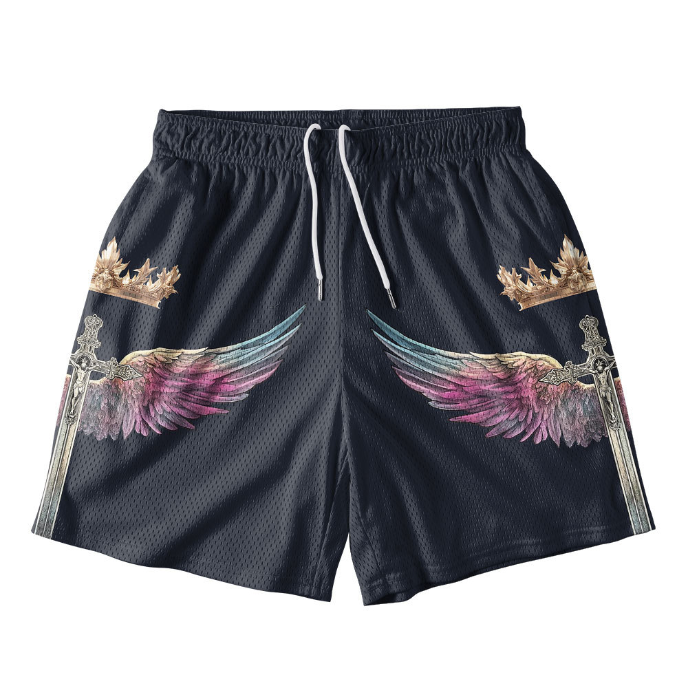 Christ Is King Christian Mesh Shorts