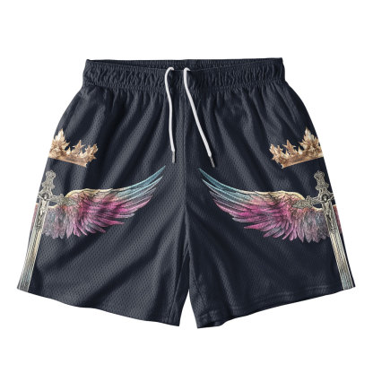 Christ Is King Christian Mesh Shorts