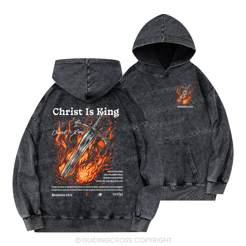 Sample Vintage Christian Washed Hoodie  Sale - GuidingCross