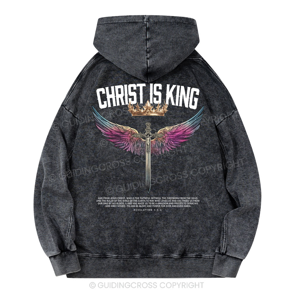Rolling Stone Christian Washed Hoodie Sale - GuidingCross
