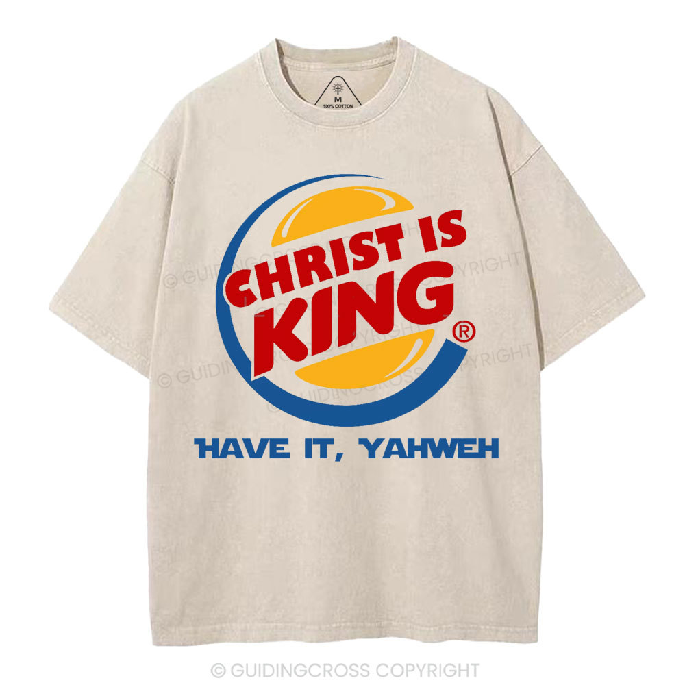 Know Jesus Know Peace Christian Washed T-Shirt Sale - GuidingCross