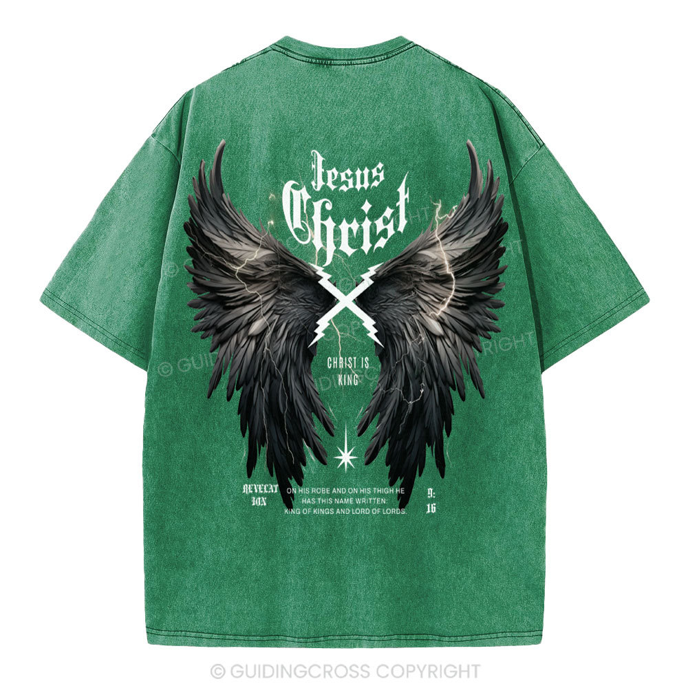 Christ Is King Christian Washed T-Shirt