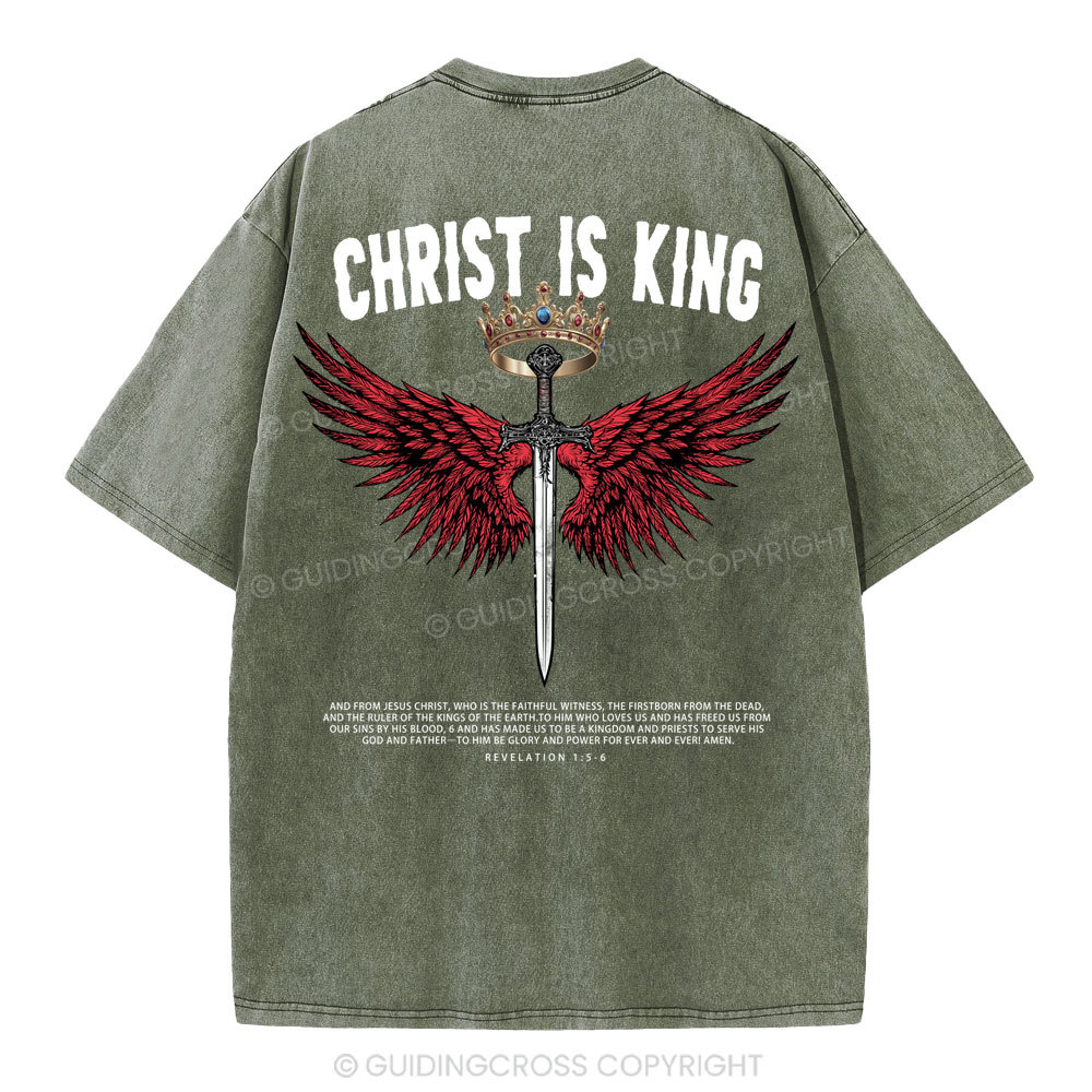 New-Sample Christian Washed T-Shirt Sale - GuidingCross