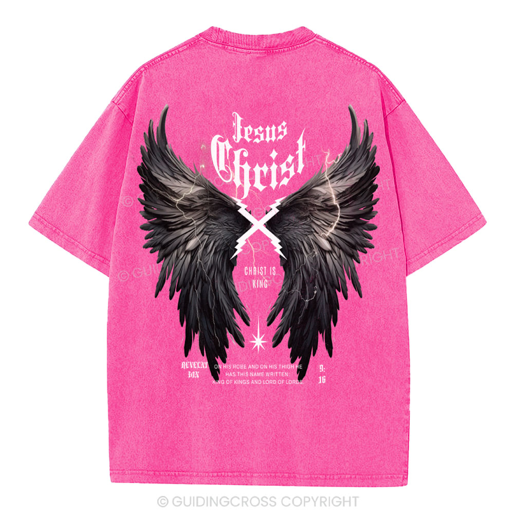 Christ Is King Christian Washed T-Shirt
