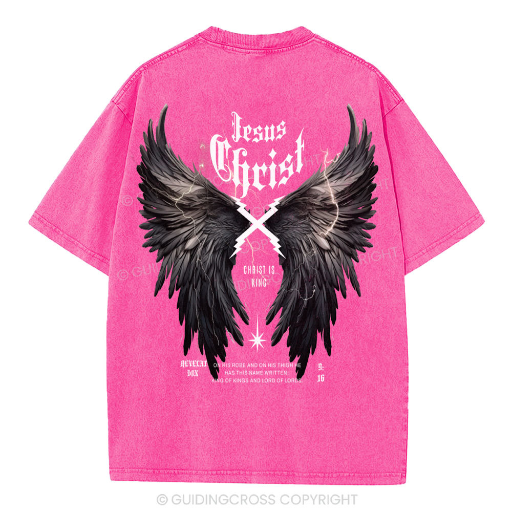 Christ Is King Christian Washed T-Shirt