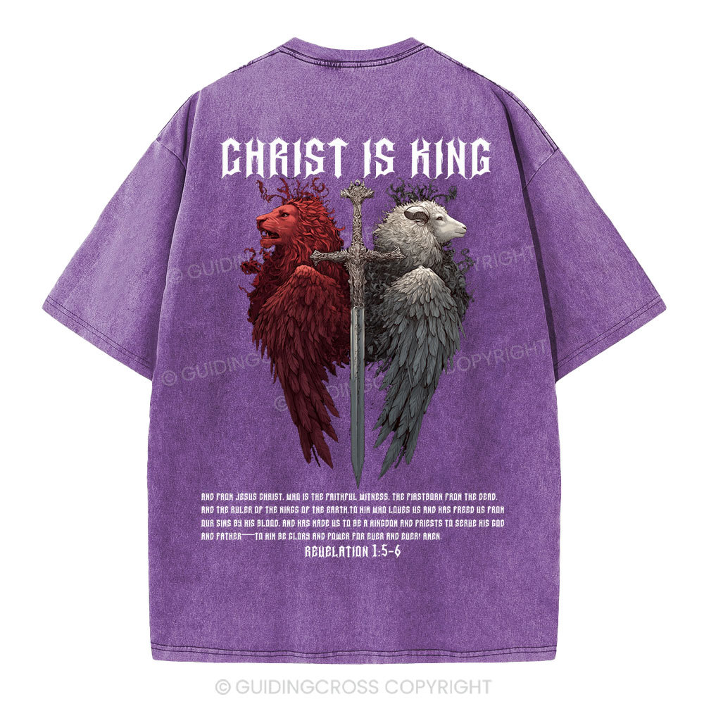New-Sample Christian Washed T-Shirt Sale - GuidingCross
