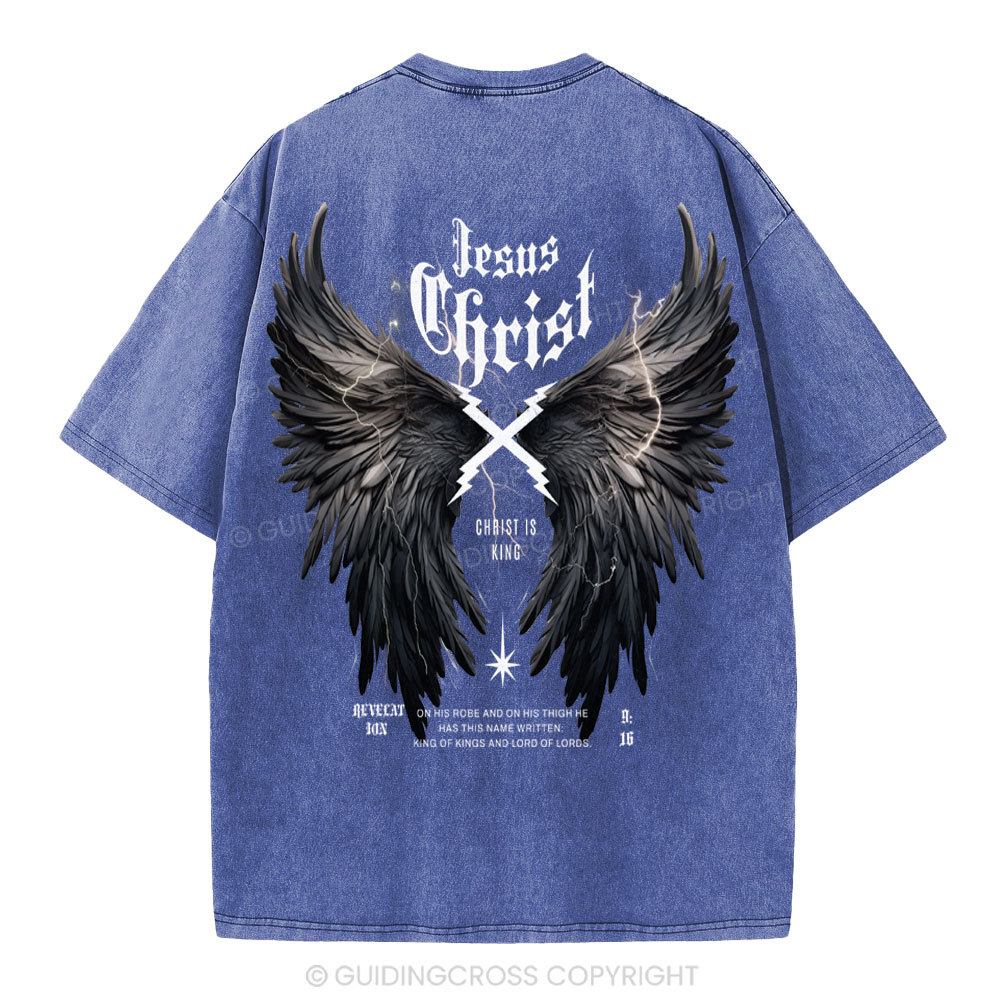 Christ Is King Christian Washed T-Shirt