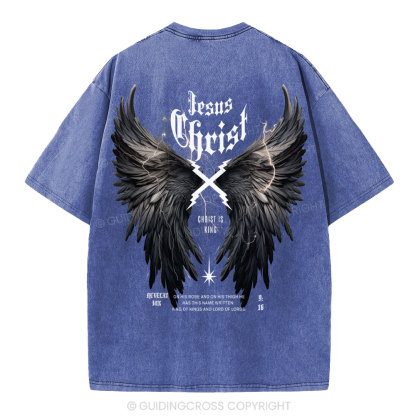 Christ Is King Christian Washed T-Shirt
