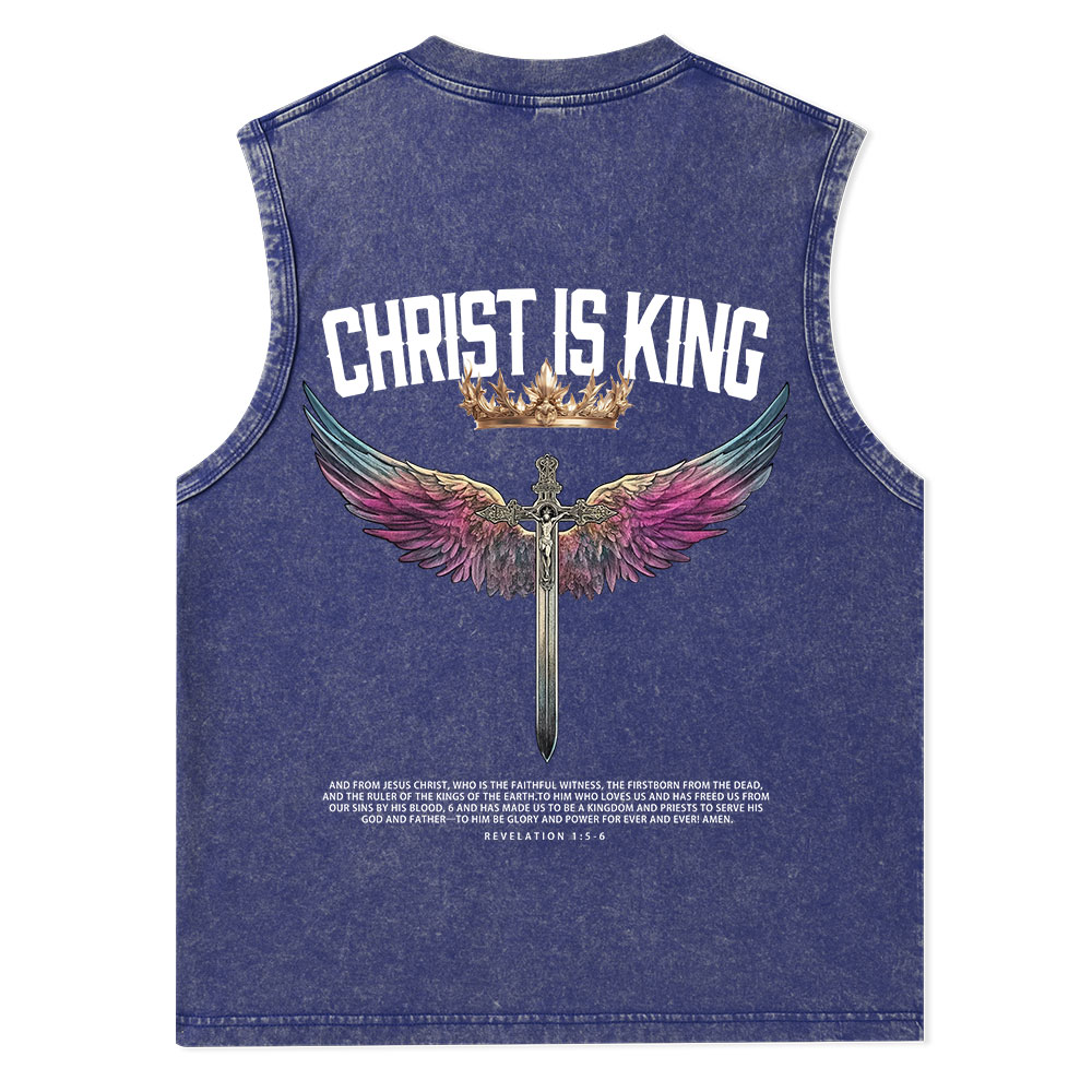 Sample Christian Washed Tank Top Sale - GuidingCross