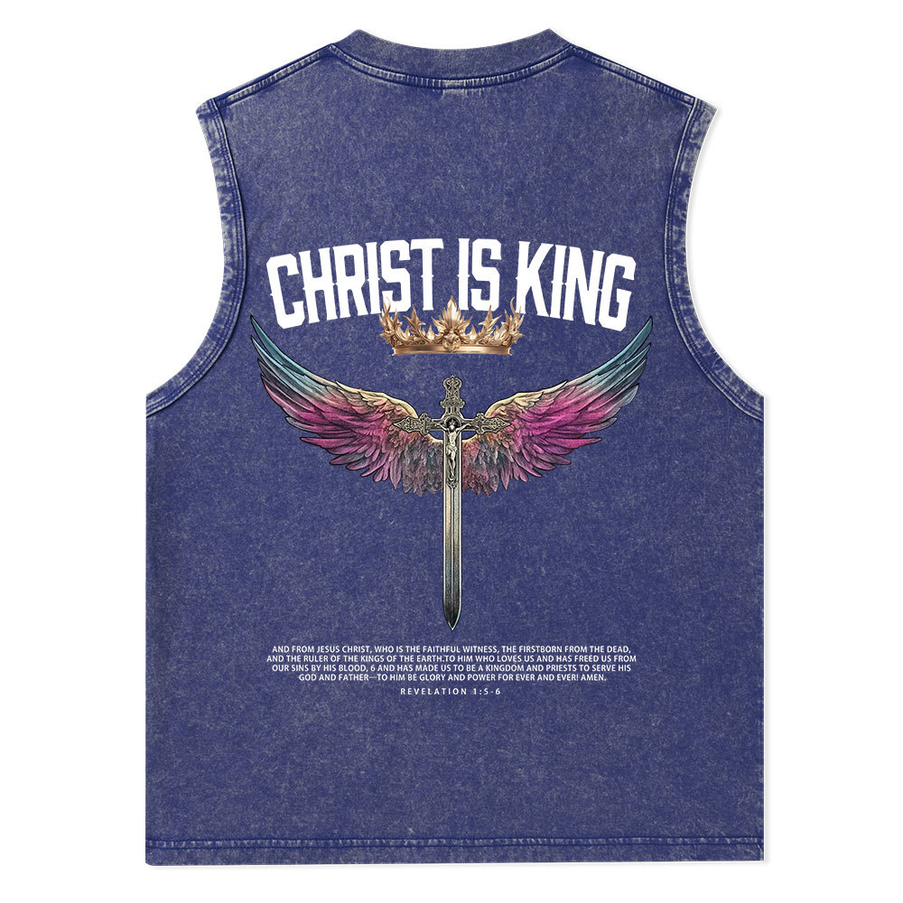 Sample Christian Washed Tank Top Sale - GuidingCross