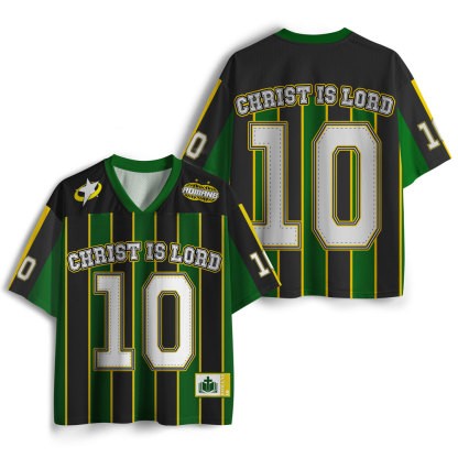 Christ Is lord Nation Christian Mesh Jersey