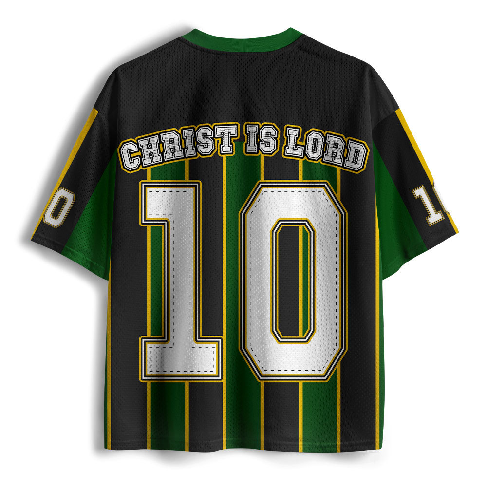 Christ Is lord Nation Christian Mesh Jersey